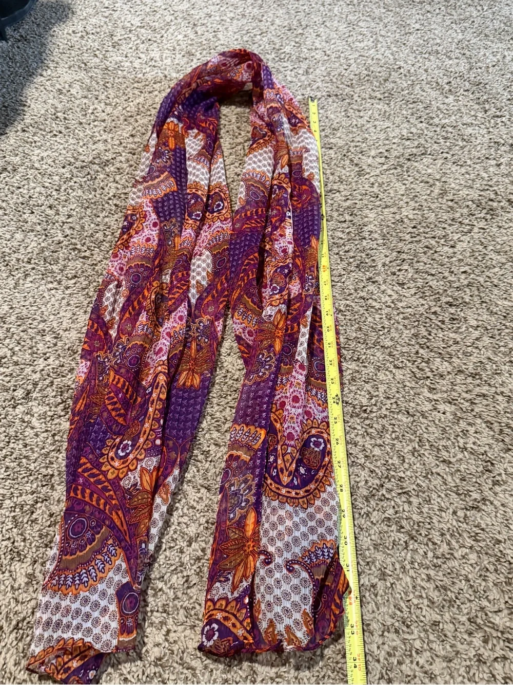 Set of 3 Scarves- Women's Purple Scarves